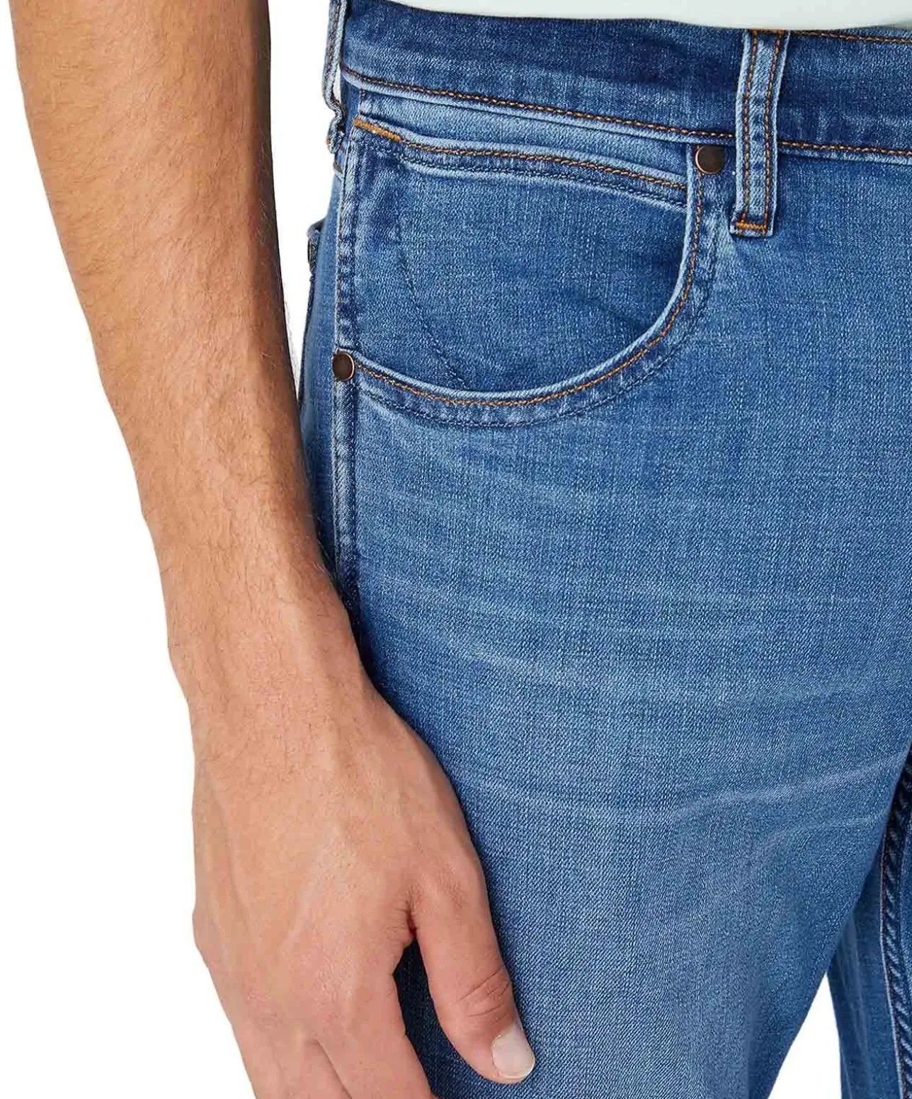 Wrangler Greensboro Jeans Straight Fit in Softwear Optik