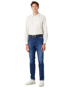 Wrangler Gürtel Basic Stitched Belt in Black