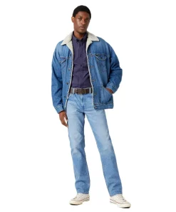Wrangler Gürtel Basic Stitched Belt in Brown