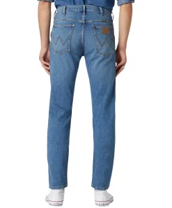 Wrangler Herren Jeans Original Slim in blauem 3 Years