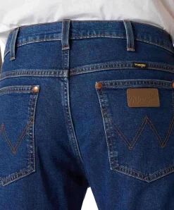 Wrangler Herren Jeans Western Slim in 6 Months Färbung