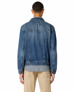 Wrangler Herren Jeansjacke Classic in Mid Stone