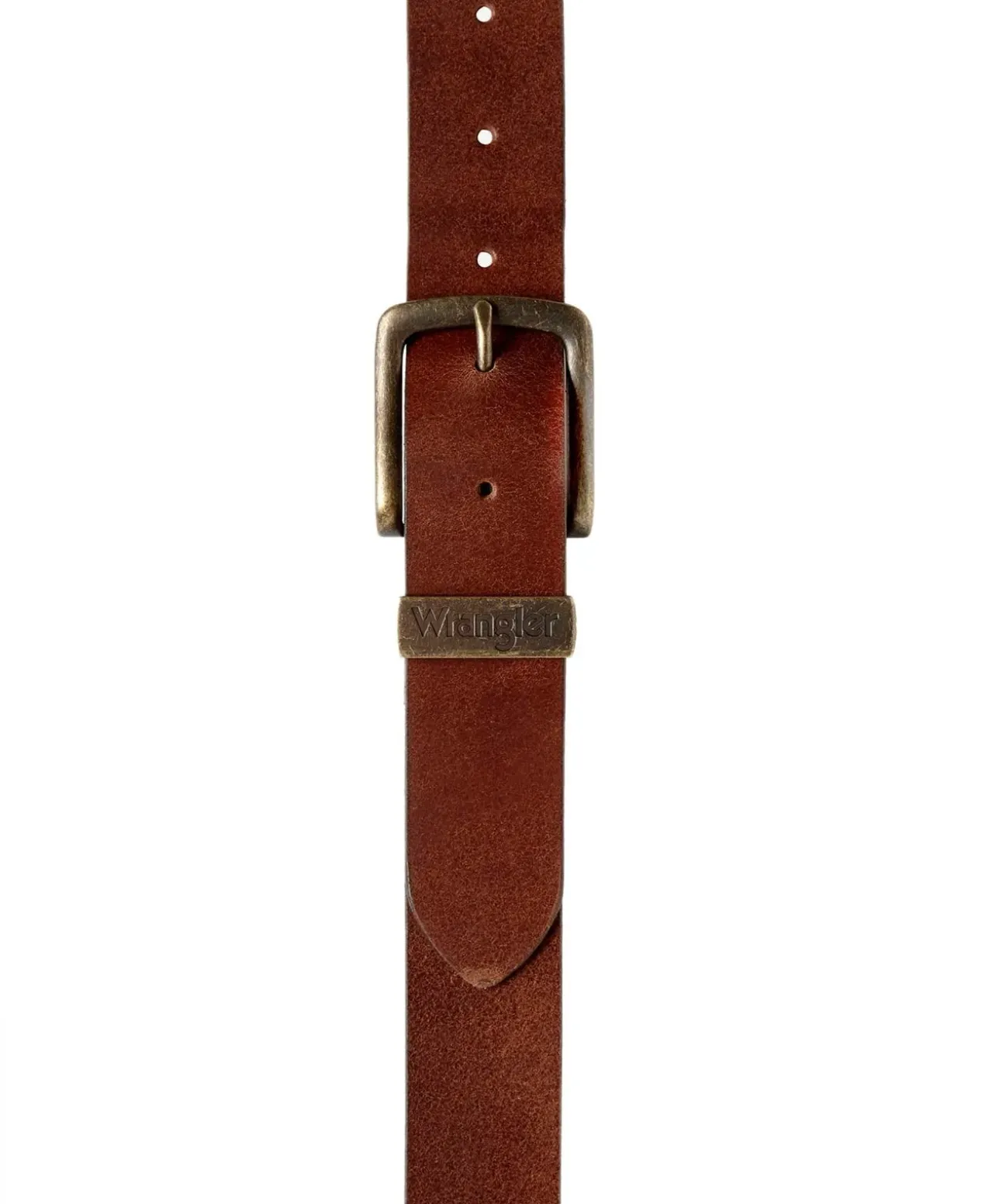Wrangler Herren Ledergürtel in Cognac