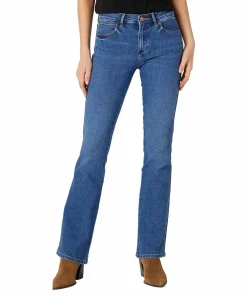 Wrangler Jeans Bootcut Body Bespoke in Camellia Waschung