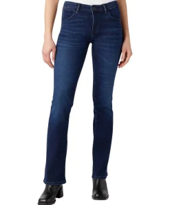 Wrangler Jeans Bootcut mit Body Bespoke in Dunkelblau