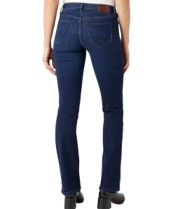 Wrangler Jeans Bootcut mit Body Bespoke in Dunkelblau