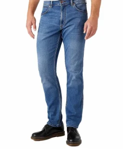 Wrangler Jeans Greensboro in hellblauem Bright Stroke