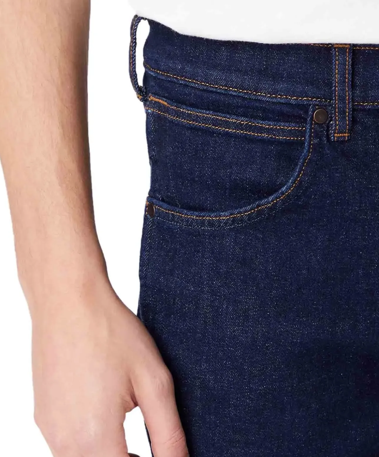 Wrangler Jeans Greensboro im tiefem Dunkelblau