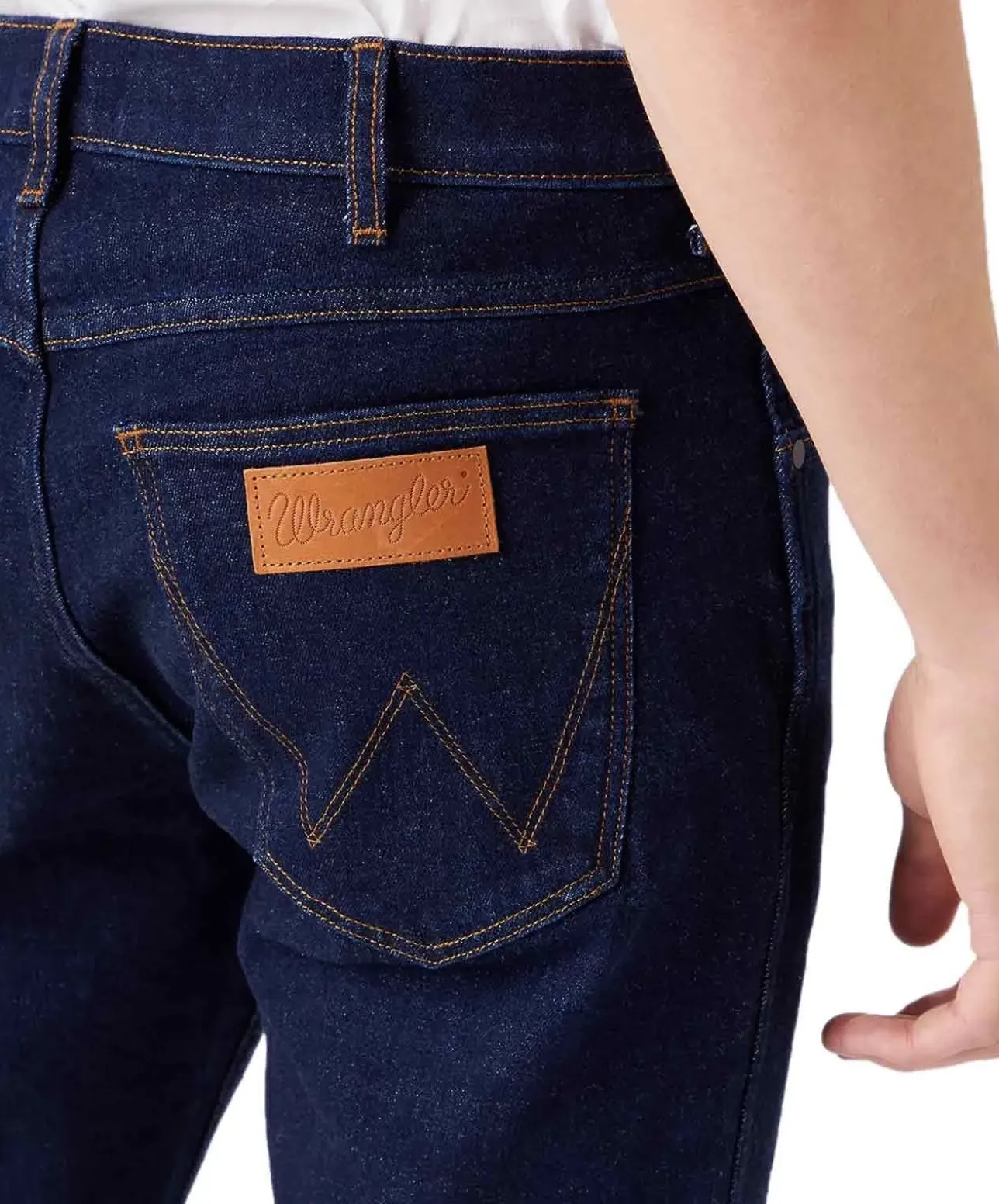 Wrangler Jeans Greensboro im tiefem Dunkelblau