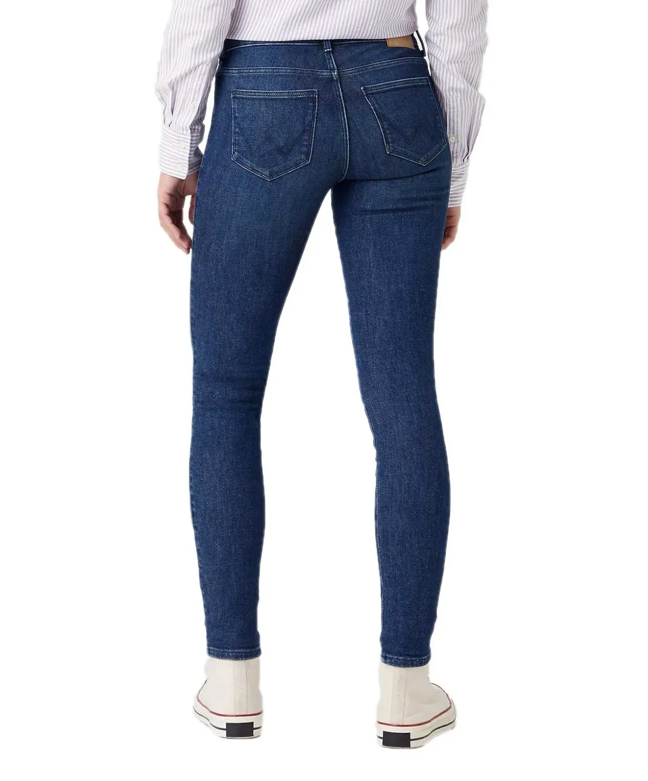 Wrangler Jeans Skinny Fit Body Bespoke in Dunkelblau