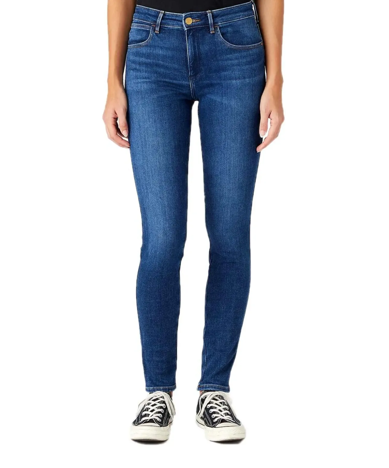 Wrangler Jeans Skinny Fit Body Bespoke in Used Optik