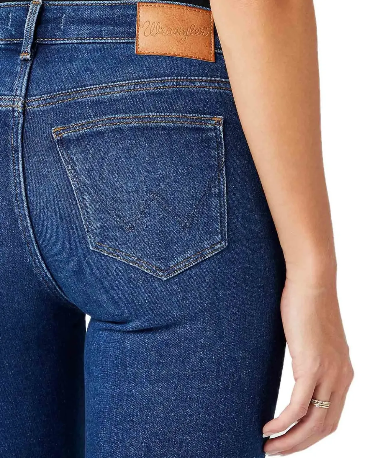 Wrangler Jeans Skinny Fit Body Bespoke in Used Optik