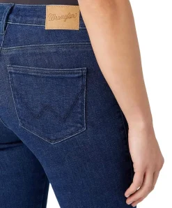 Wrangler Jeans Slim fit mit Body Bespoke in Marineblau