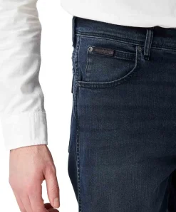 Wrangler Jeans Slim Fit Texas Slim in blauem Bruised River