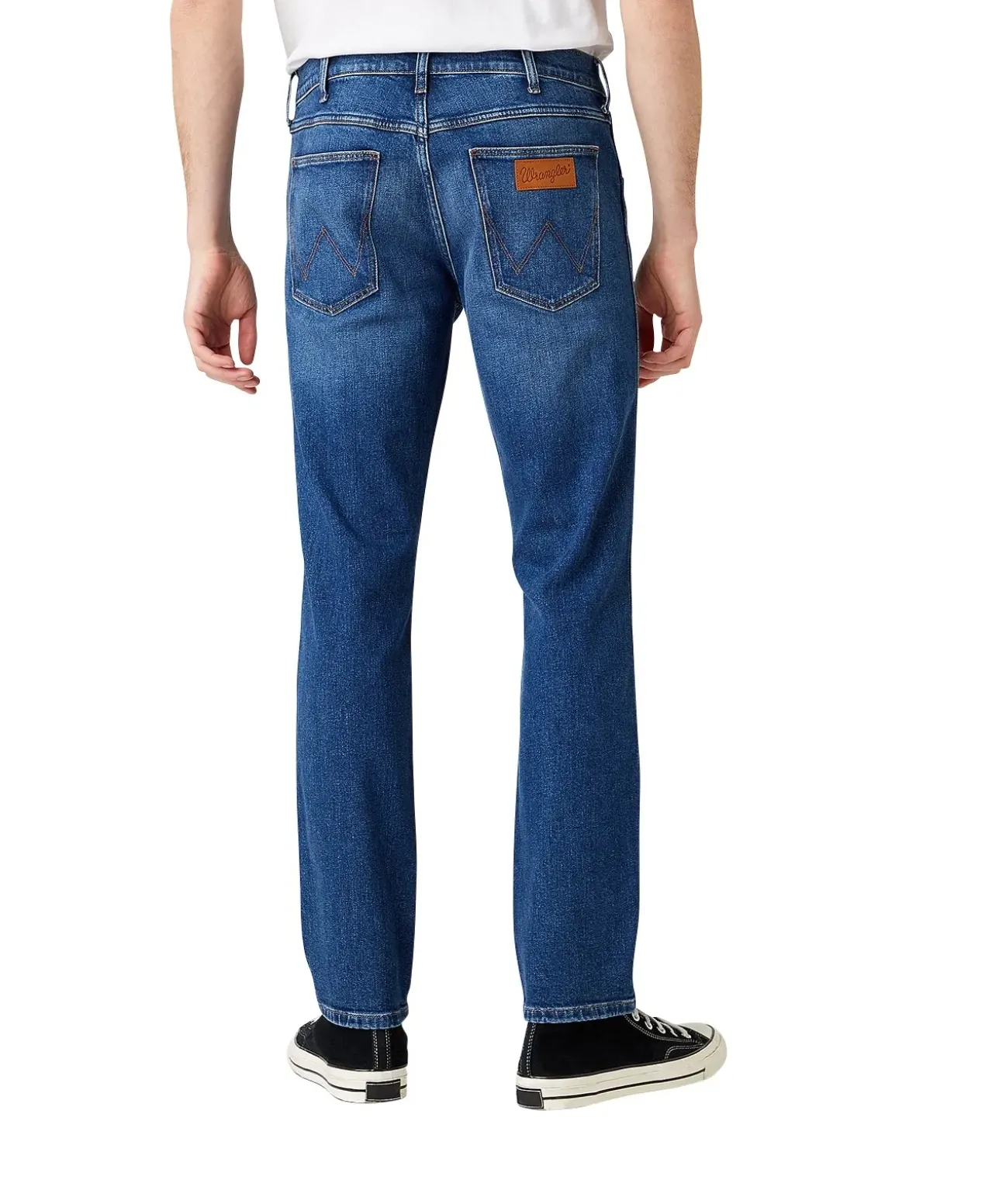 Wrangler Jeans Straight Fit Greensboro in Hard Edge