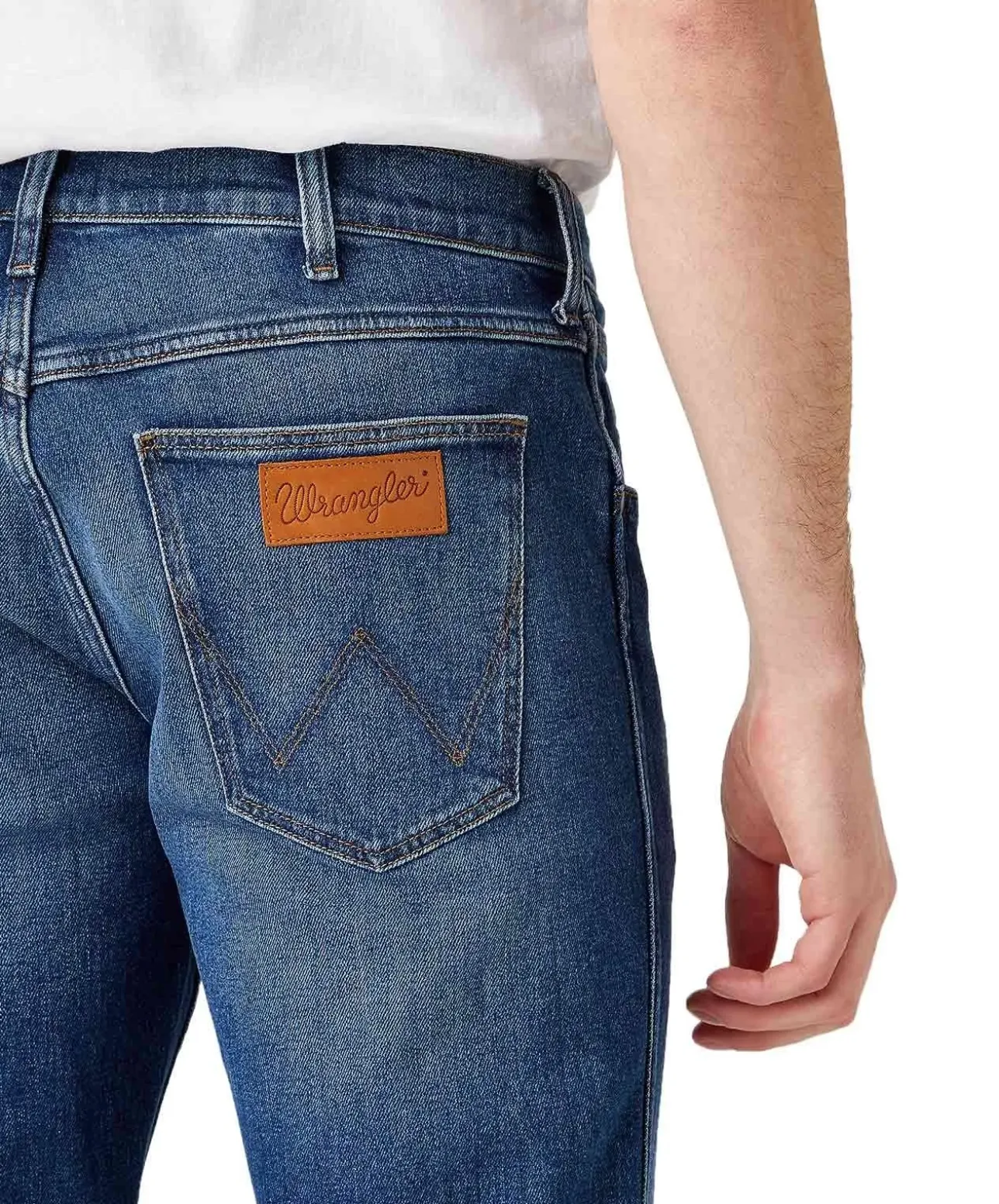 Wrangler Jeans Straight Fit Greensboro in Hard Edge