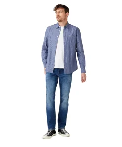 Wrangler Jeans Straight Fit Greensboro in Hard Edge