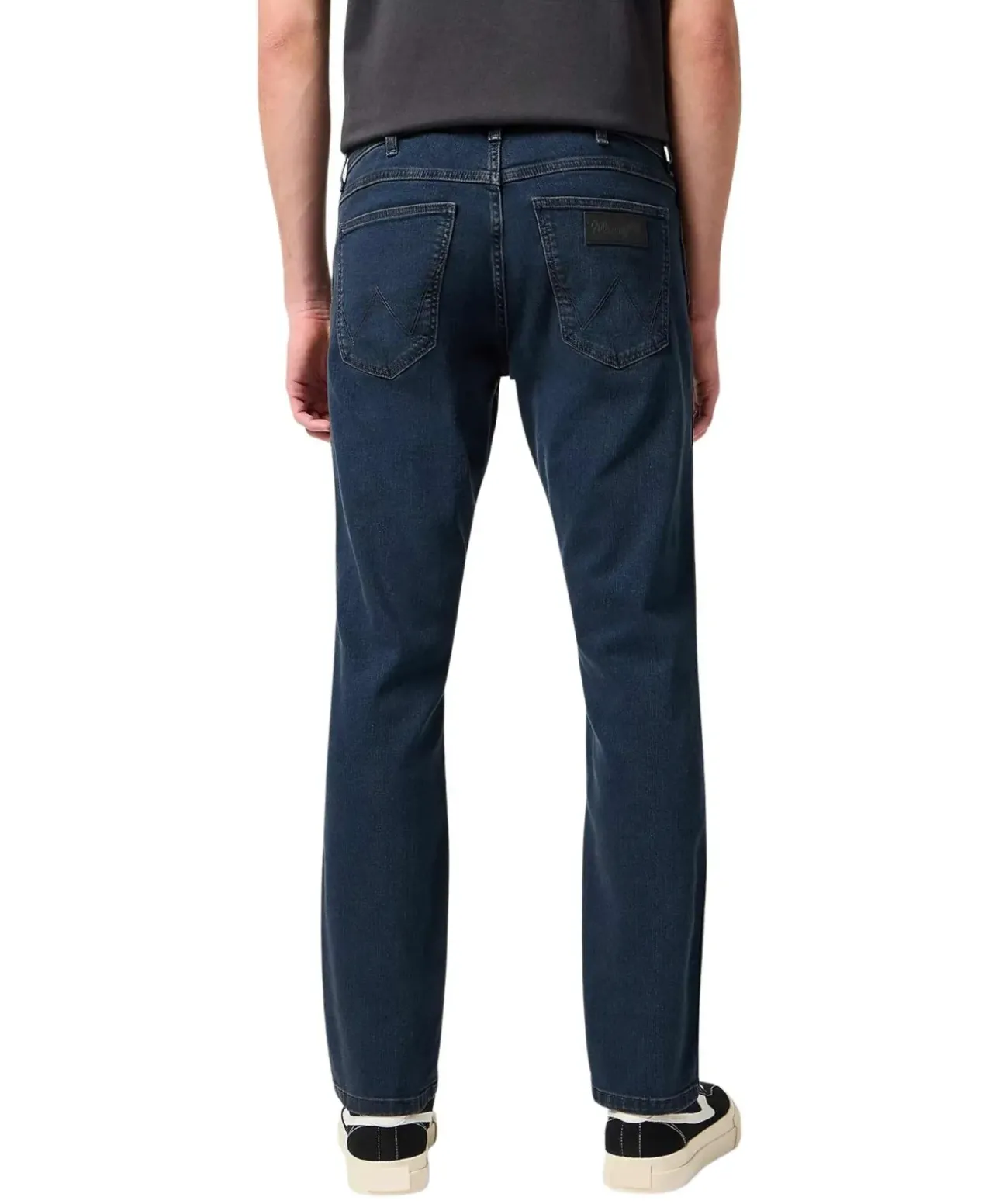 Wrangler Jeans Straight Fit Greensboro in Iron Blue