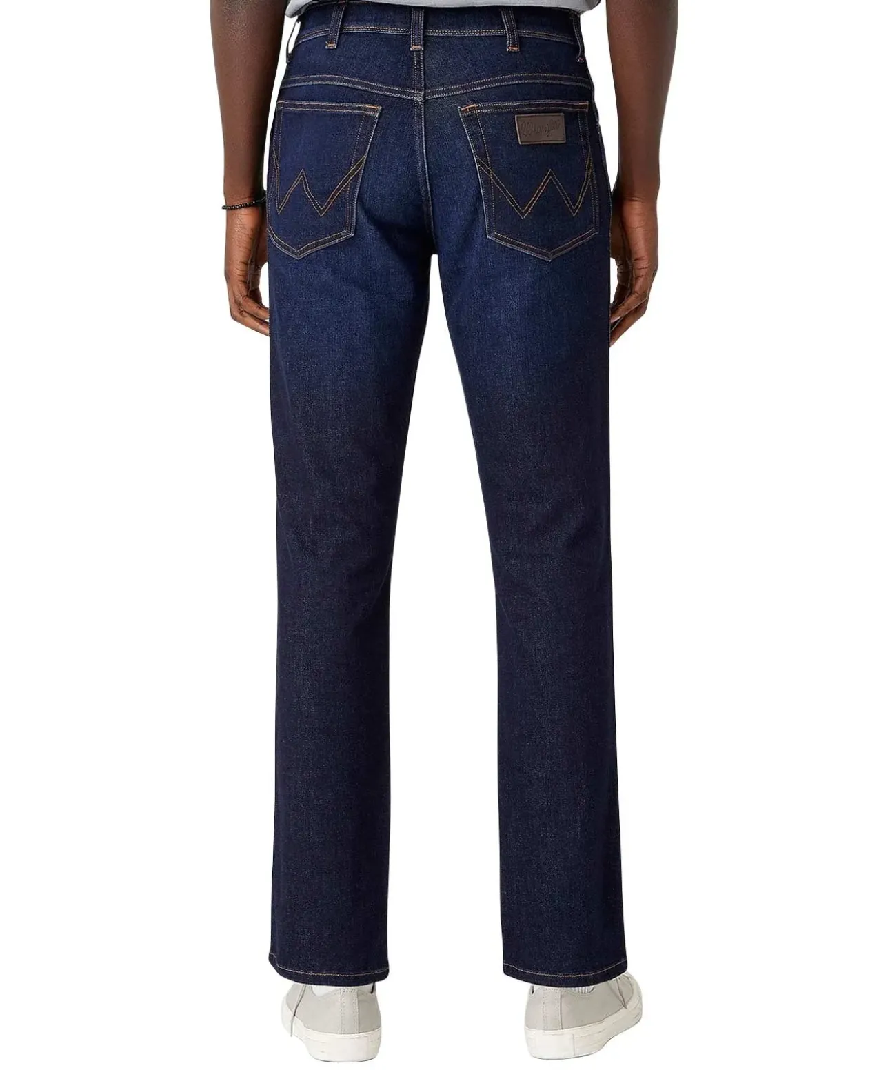 Wrangler Jeans Texas Slim in blauem Lucky Star