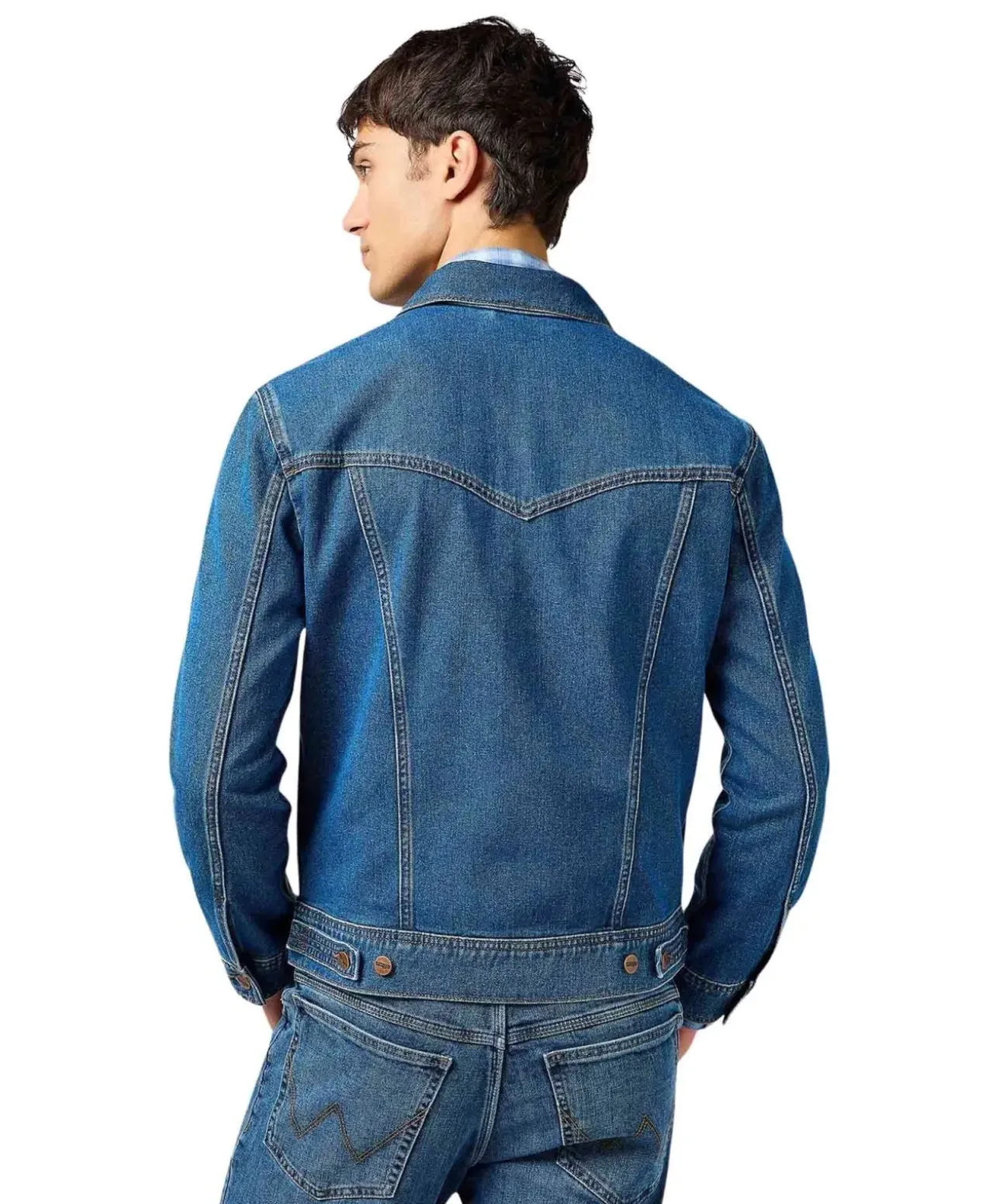 Wrangler Jeansjacke Classic in Stonewash
