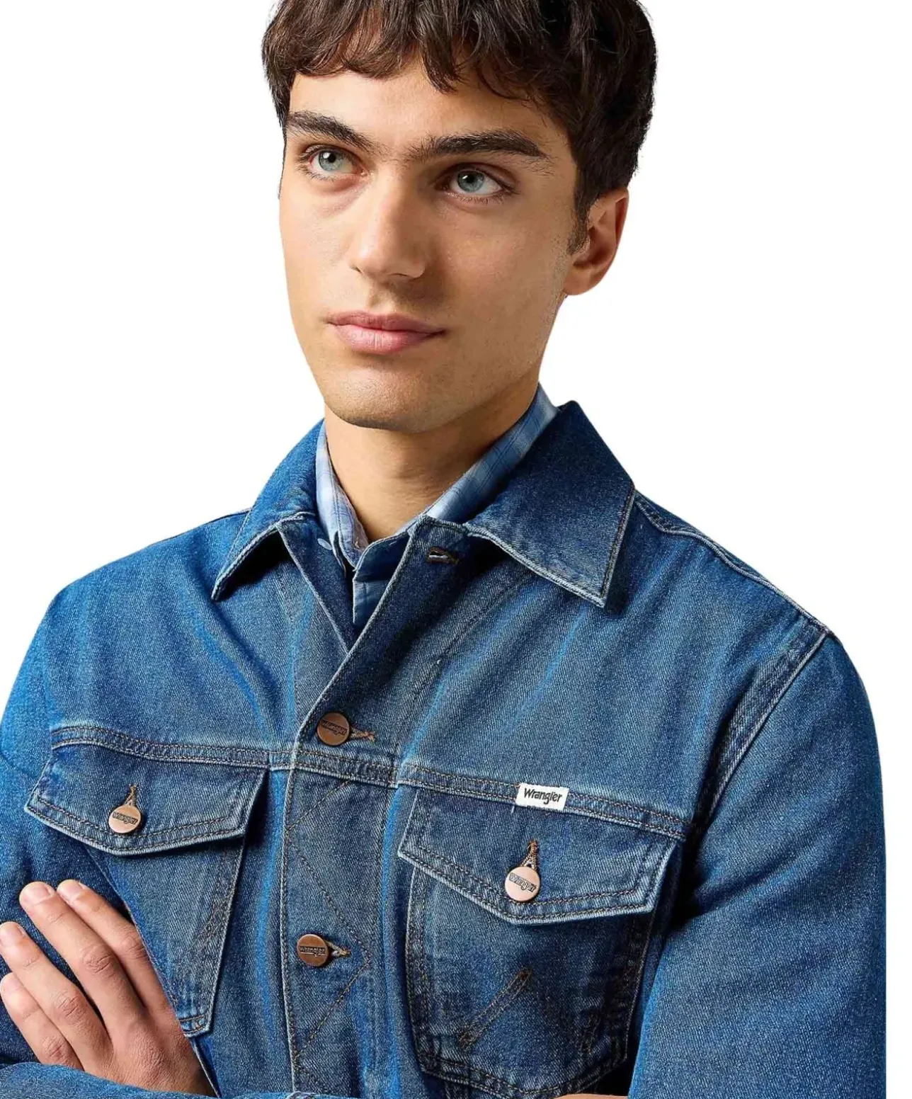 Wrangler Jeansjacke Classic in Stonewash