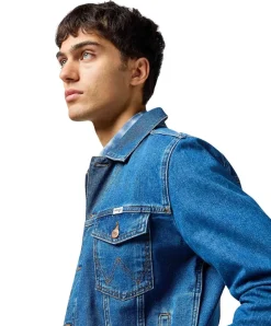 Wrangler Jeansjacke Classic in Stonewash