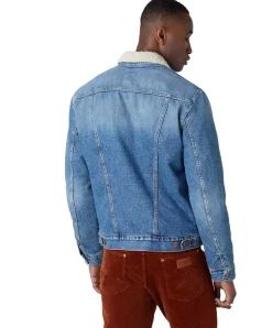 Wrangler Jeansjacke Sherpa mit Teddy-Futter in 3 Years