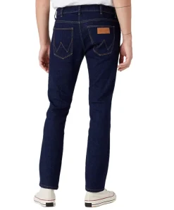 Wrangler Larston Jeans Slim Tapered Fit in Rinsewash