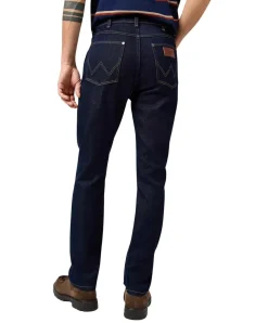 Wrangler Larston Jeans Tapered Fit in Rinse-Waschung