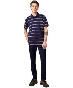 Wrangler Larston Jeans Tapered Fit in Rinse-Waschung