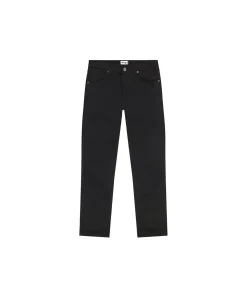 Wrangler Larston Jeans Tapered in Schwarz Deep Ink
