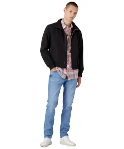 Wrangler Larston Jeans Tapered in hellblauer Waschung
