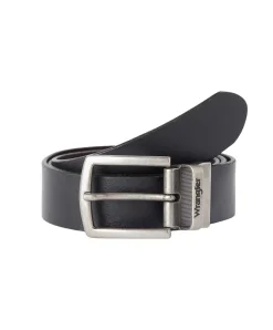 Wrangler Ledergürtel 2 Sided in Schwarz