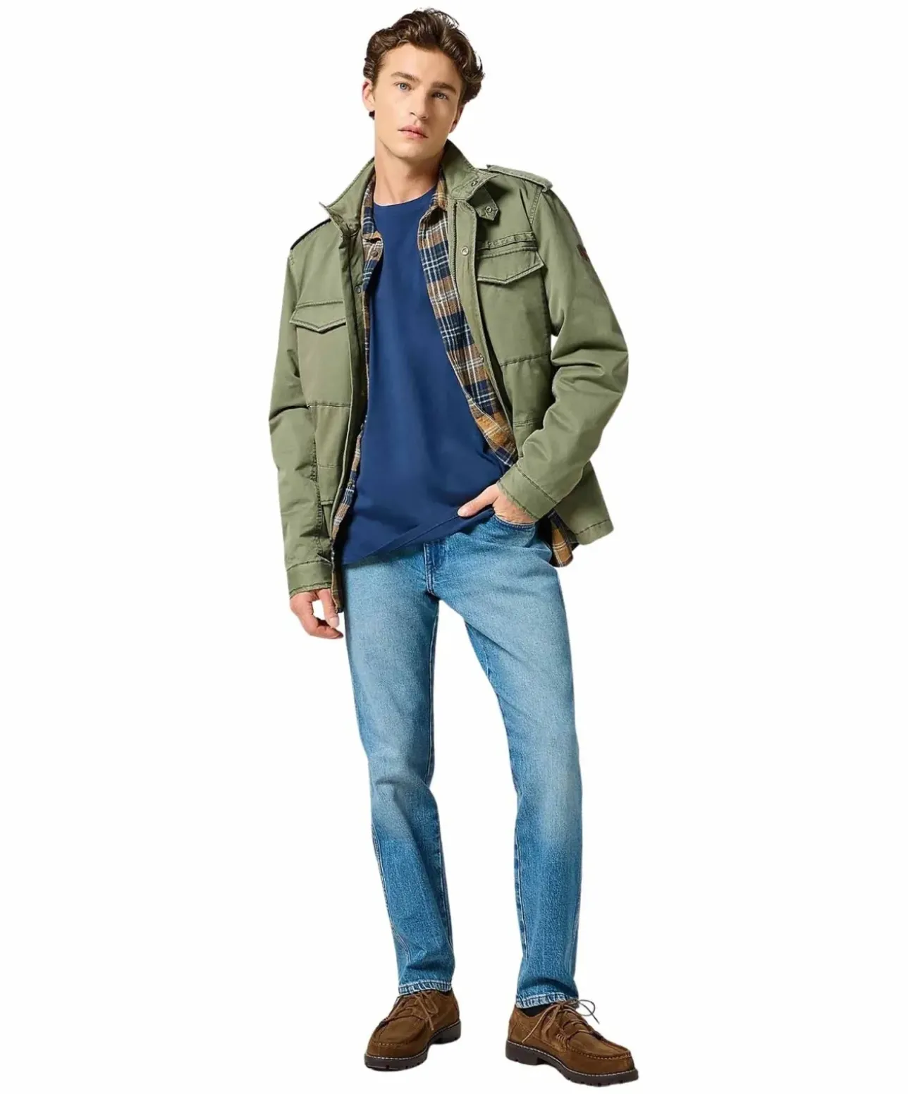 Wrangler River Jeans heller Chante Waschung
