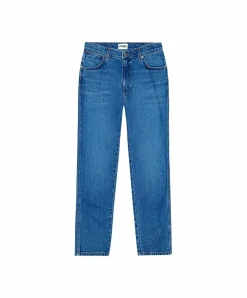Wrangler River Jeans in Sundown Blue-Waschung