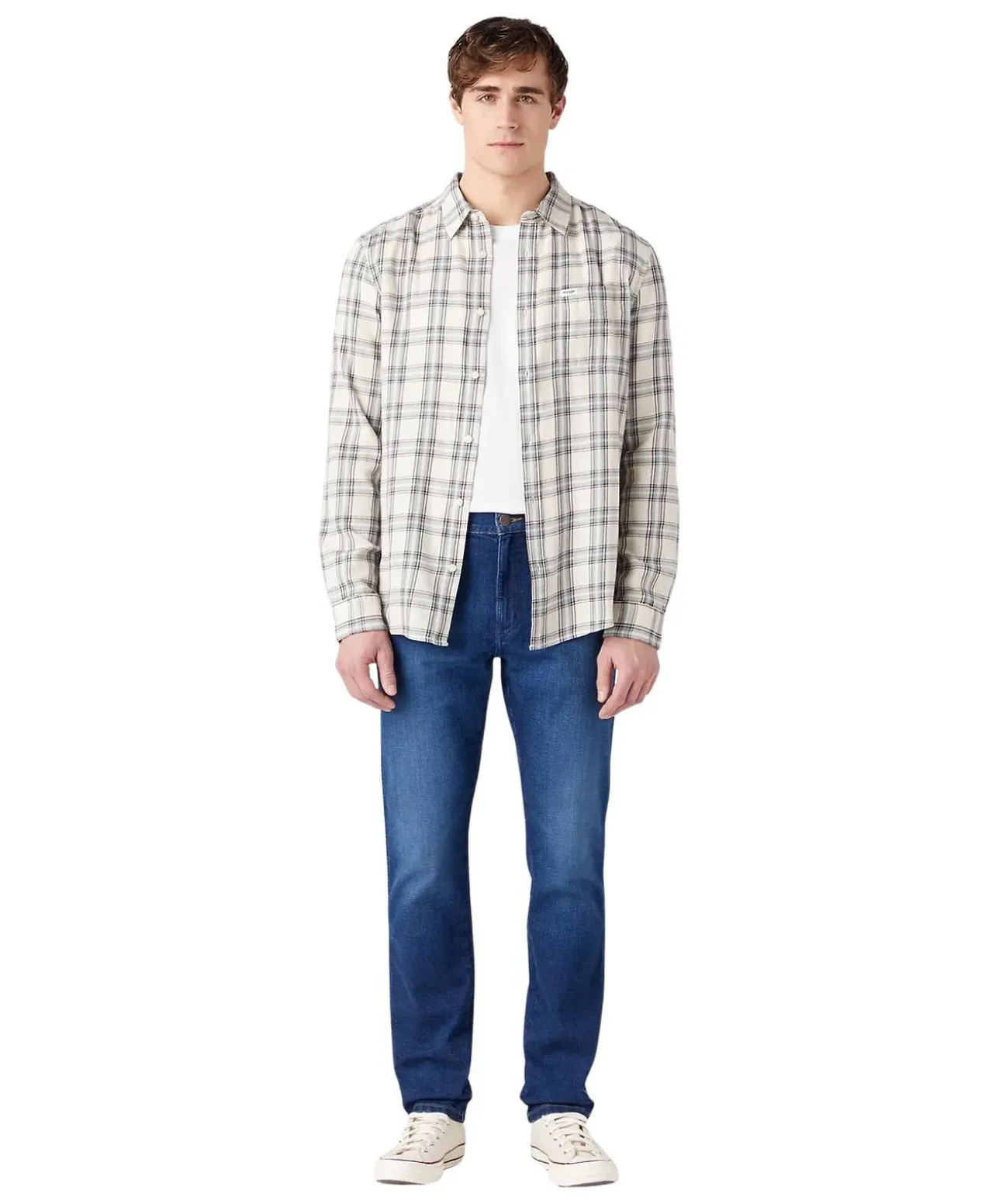 Wrangler River Jeans Straight Fit in Far Away