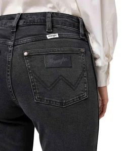 Wrangler Skinny Jeans Sienna in Sultry Blackout