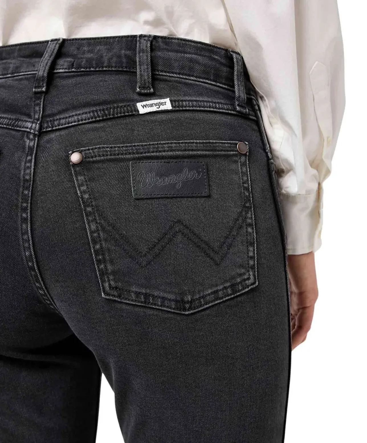 Wrangler Skinny Jeans Sienna in Sultry Blackout