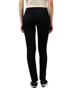 Wrangler Slim Jeans in Retro Schwarz