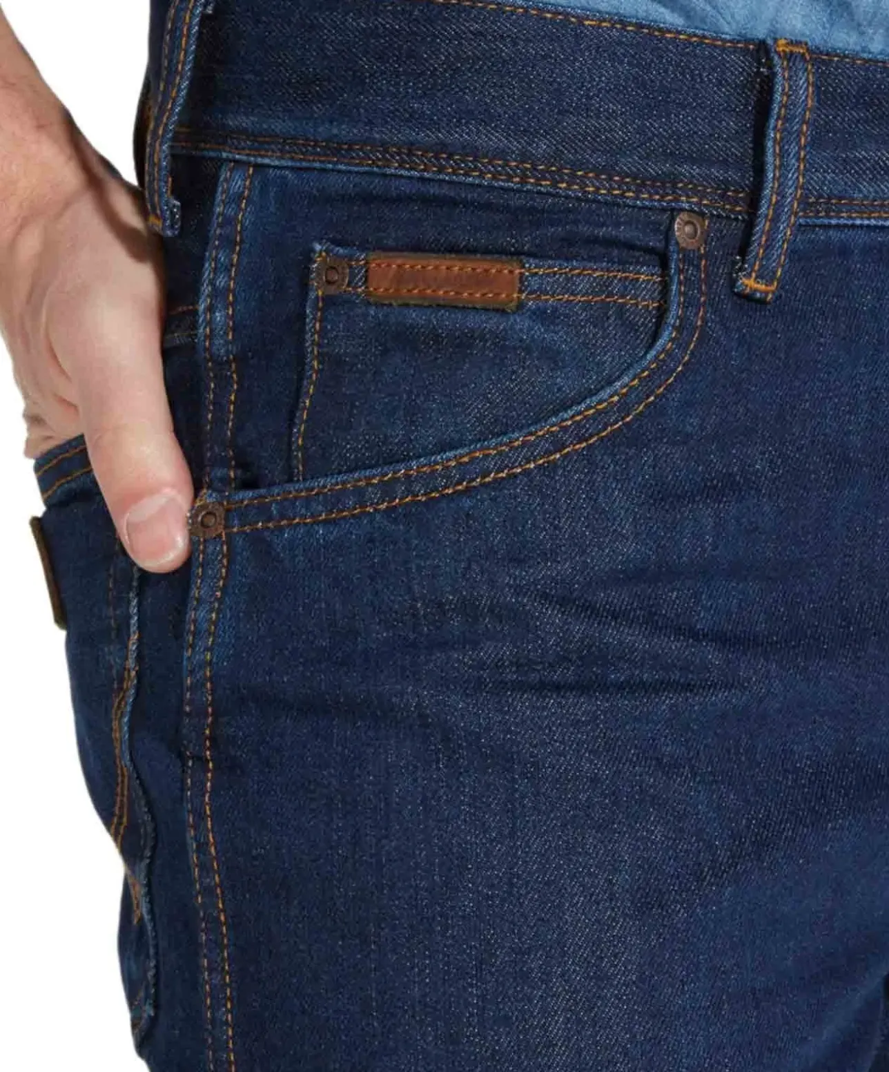 Wrangler Texas Jeans Regular Fit in Darkstone