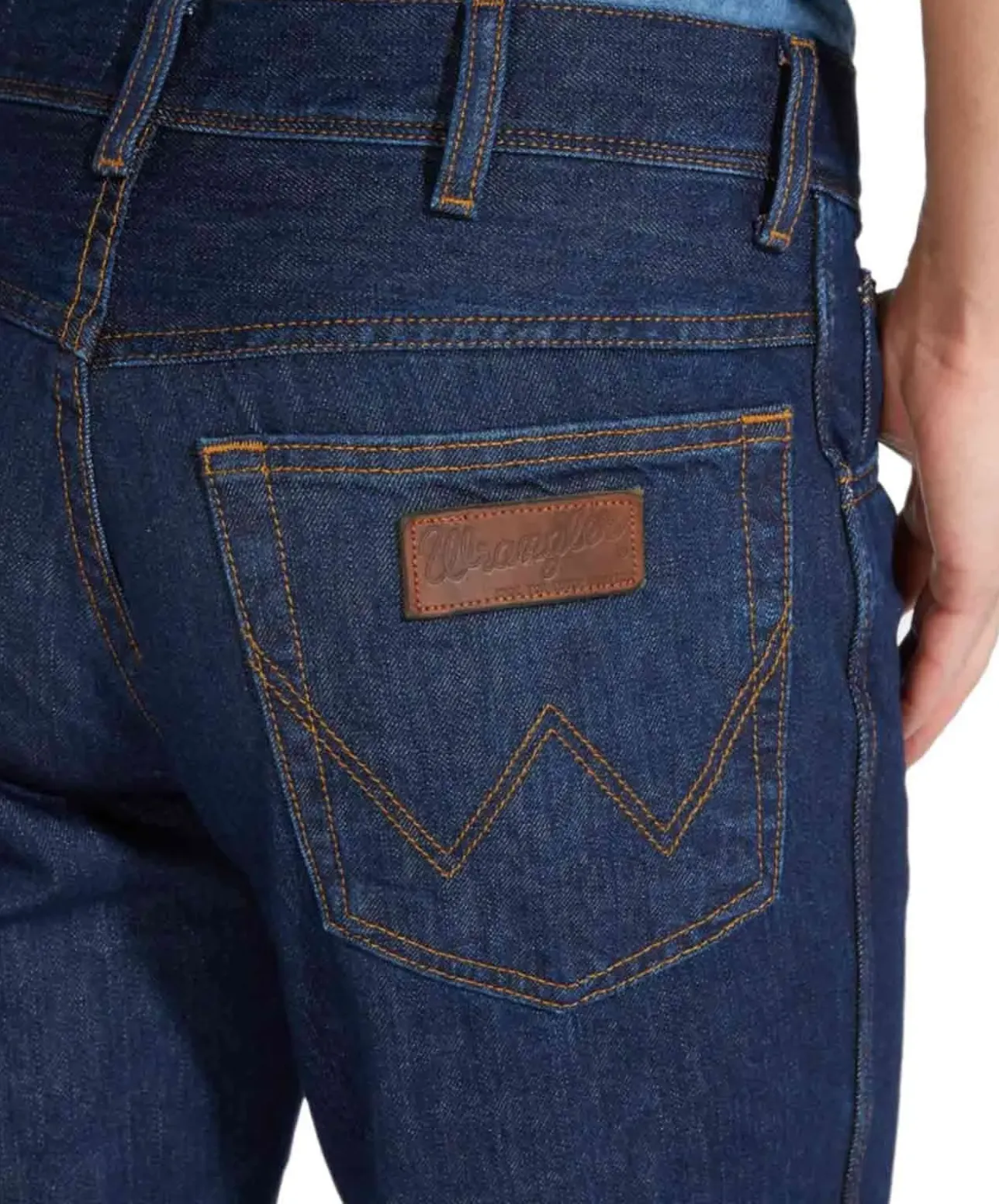 Wrangler Texas Jeans Regular Fit in Darkstone
