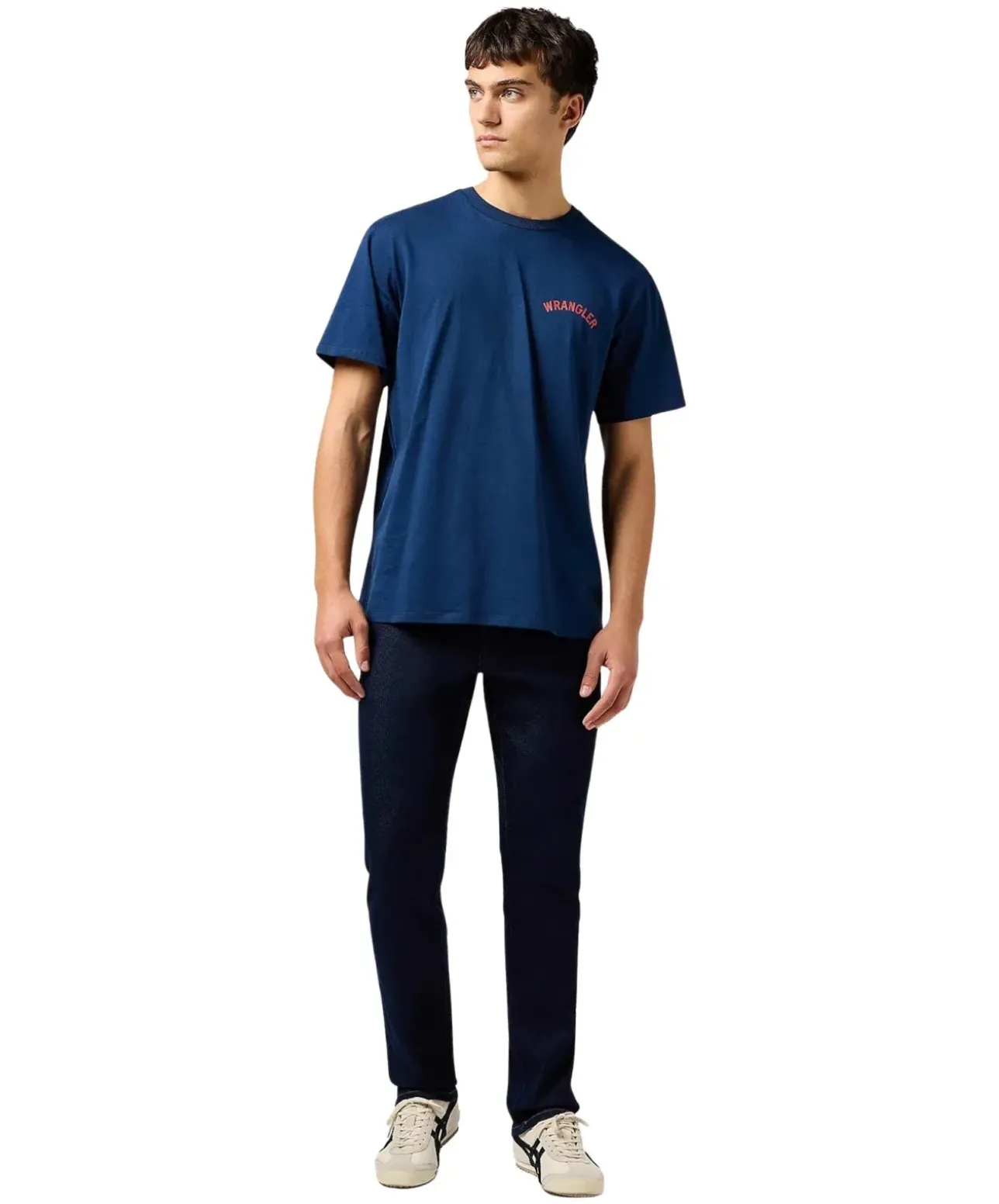 Wrangler Texas Slim Jeans in Moonlight Rinse