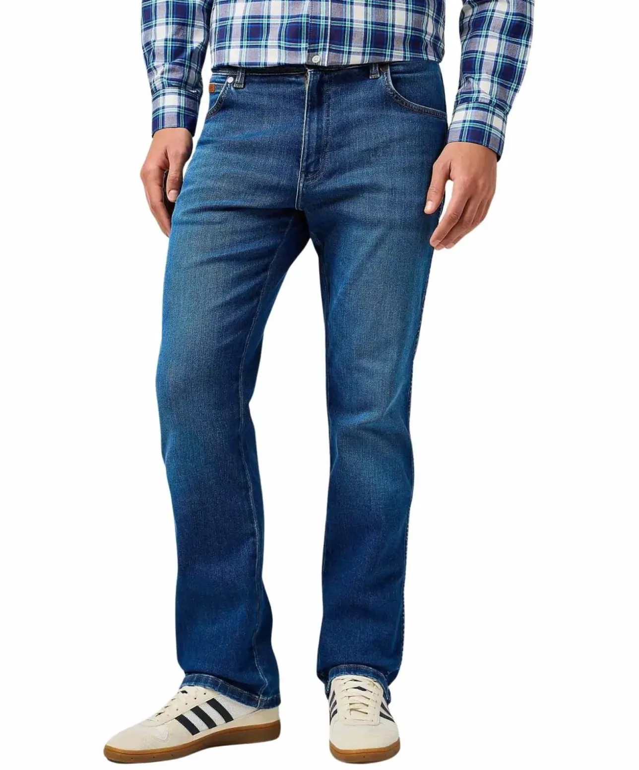 Wrangler Texas Stretch Jeans in Verdant Tone