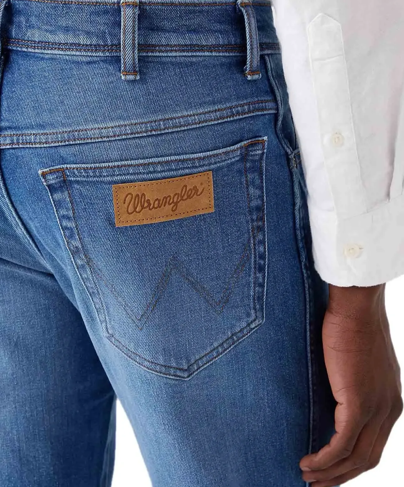 Wrangler Texas Stretch Jeans aus recycelter Baumwolle