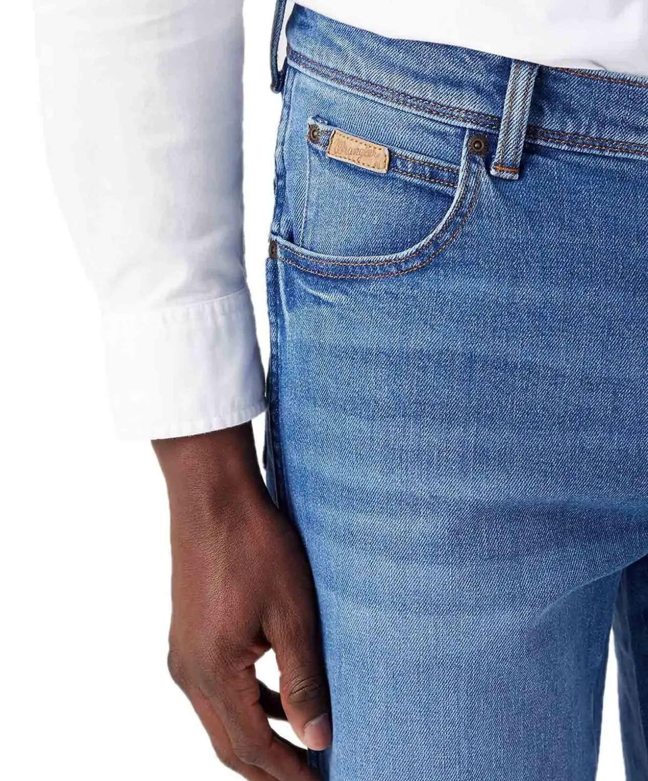 Wrangler Texas Stretch Jeans aus recycelter Baumwolle