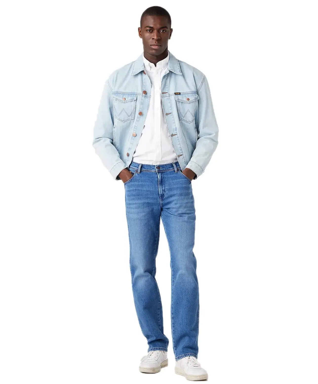 Wrangler Texas Stretch Jeans aus recycelter Baumwolle