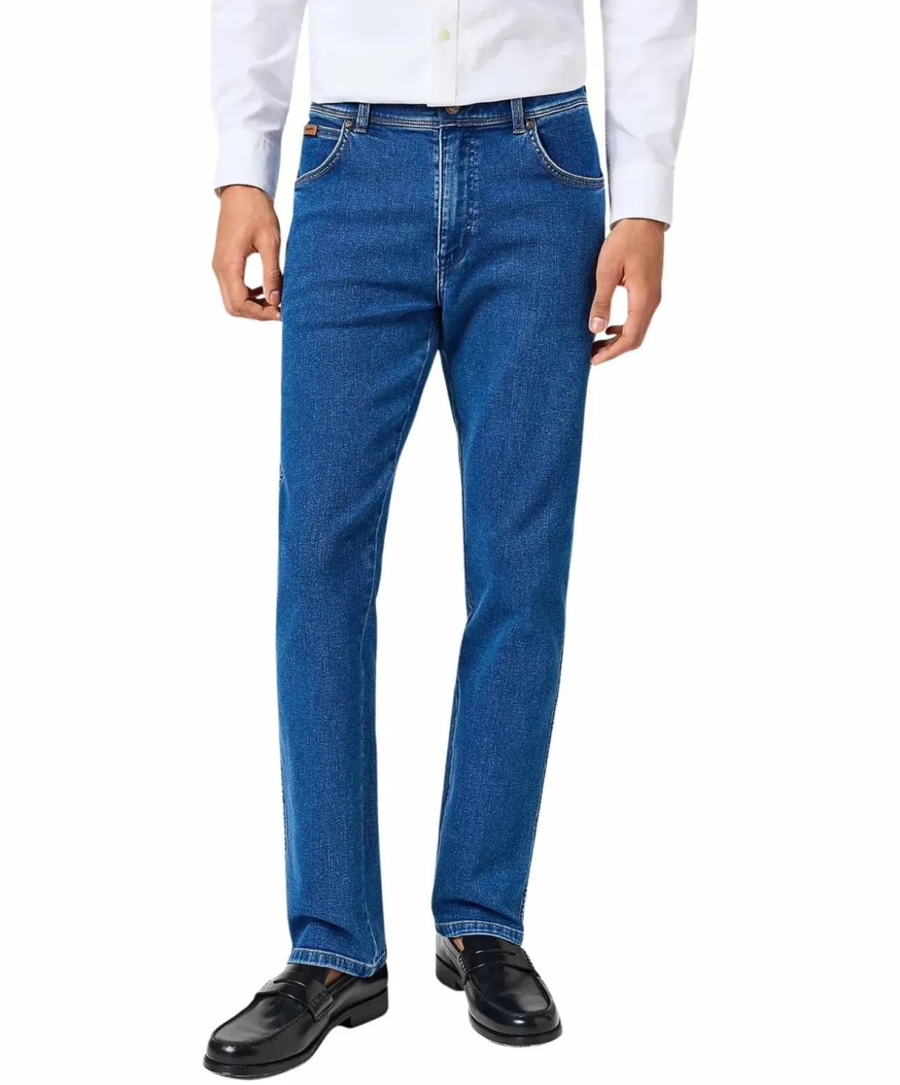 Wrangler Texas Stretch Jeans in Midnight Shadow
