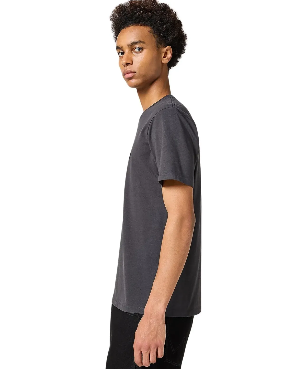 Wrangler T-Shirt Sign Off Tee in Schwarz