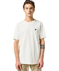 Wrangler T-Shirt Sign Off Tee in Weiß