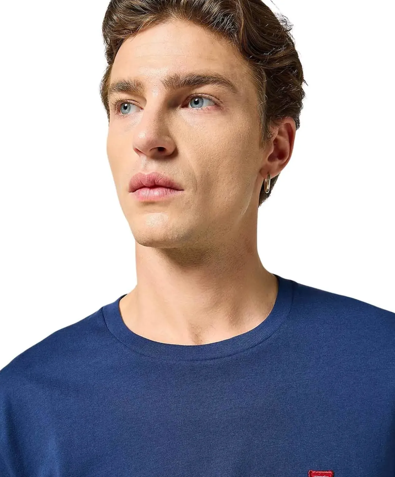 Wrangler T-Shirt Sign Off Tee in Dunkelblau